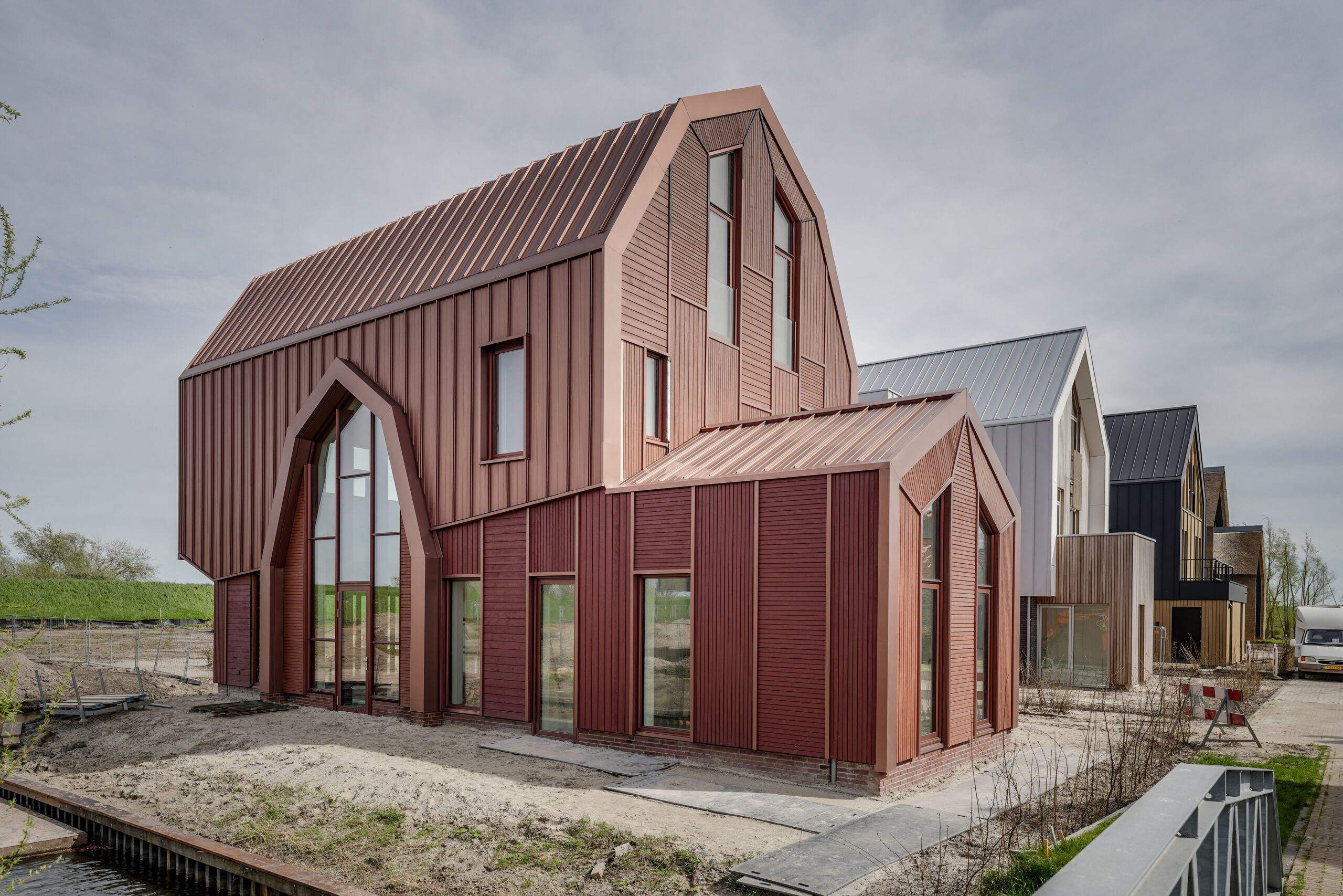 Project Muiden | Elshof Metaaldak is dé specialist in hoogwaardige metalen dak- en gevelbekleding